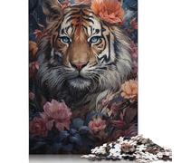 500 pièces "Le puzzle carré ultime pour adultes", puzzles en bois, jeux de défi uniques, 500 pièces (52 x 38 cm)