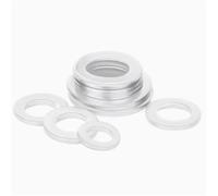 500 pièces M3-M22 rondelles en aluminium joint plat métal rondelle bouchon huile joints d'étanchéité Pour Vis, Écrous, Boulons(M12X16x1)