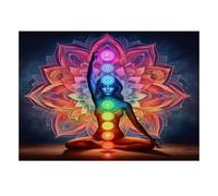 500 Pièces Mini Puzzle pour Adultes Mandala Yoga Énergie Idée Cadeau