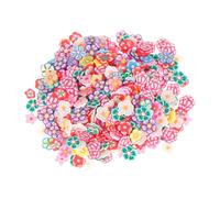 500 Pièces Mixte Fleur Argile Perles Décoration Artisanat Flatback Cabochon Scrapbooking Fit Téléphone Embellissements Bricolage Accessoires