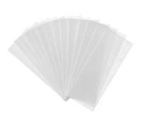 500 Pièces Papier Buvard Absorbant Prédécoupé 100 Feuilles | Coton Neutre Blanc, Surface Lisse, Piège les Particules, pour Verrerie, Échantillons, Préparation Scientifique et Études