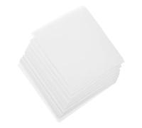 500 Pièces Papier de Pesage Analytique Double Face en Cellulose | Feuilles Brillantes Non Absorbantes, Surface Lisse Antiadhésive, pour Échantillons Solides et Pesée Précise