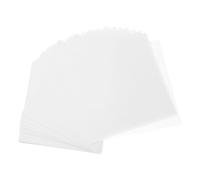 500 Pièces Papier de Pesée Lisse et Brillant pour Balance Analytique en | Feuilles Double Face Non Absorbantes, Usage Laboratoire et Enseignement, pour Échantillons et Plateaux