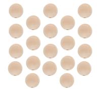 500 Pièces Perles de Bois Brut Rondes 12mm, Trou 3mm | Surface Naturelle Non Traitée, Beige, Style Rétro Rustique, pour Macramé, Décorations de Fête et Projets Scolaires