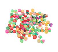 500 Pièces Perles de Fruits en Pâte Polymère 10mm