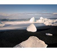 500 Pièces Puzzle DIY Jeu D'Intelligence Jeu Cadeau Unique - Glace côte mer 52x38cm