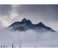 500 Pièces Puzzle DIY Jeu D'Intelligence Jeu Cadeau Unique - Montagne Nuages Brouillard 52x38cm
