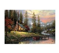 Schmidt-Spiele Puzzle Maison en pleine montagne 500 pièces Jaune G