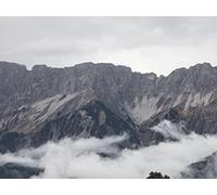 500 Pièces Puzzle pour Adultes et Enfants à Partir de 14 Ans - Roches Montagnes Nuages 52x38cm