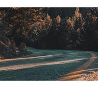 500 Pièces Puzzle pour Adultes - Route tournant Asphalte 52x38cm