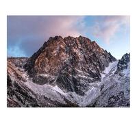 500 Pièces Puzzles Classiques pour Adultes et Enfants-Rochers,Pic,Lac,Pierres,Reflet 52x38cm