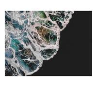 500 Pièces Puzzles Classiques pour Adultes et Enfants-Vagues,écume,océan,ténèbres 52x38cm