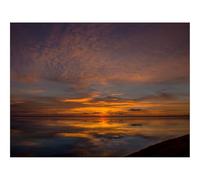 500 Pieces Puzzles en Bois pour Adultes-Coucher de Soleil,Horizon,Ciel,Nuage 52x38cm