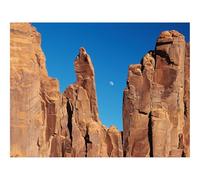 500 Pièces Puzzles pour Adultes Enfants-Canyons,rochers,Lune 52x38cm