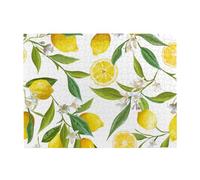 500 pièces, Puzzles pour Adultes, Puzzles stimulants, Jeu de Puzzle pour Tout Le Monde,Branches de citronnier Exotiques à Motifs, délicieuses et délicieuses