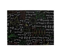 500 pièces, Puzzles pour Adultes, Puzzles stimulants, Jeu de Puzzle pour Tout Le Monde,Symboles mathématiques Noirs Formule mathématique