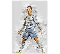 500 pièces Puzzles pour Ligue européenne de footballCristiano Ronaldo Adultes Enfants Puzzle Jouet dagogique Jeu 500 Piece 20.4x15inch(52x38cm) sans Cadre