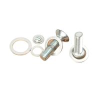 500 pièces rondelles plates en aluminium joints toriques métal ensemble de assortiment rondelle plate vidange d'huile M6-M16 Pour Vis, Écrous, Boulons