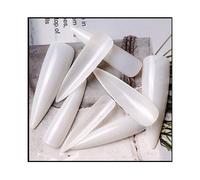 500 pièces stiletto cercueil couverture complète ongles conseils faux ongles faux ongles Extension des ongles Nail Art Design accessoires naturel Transparent