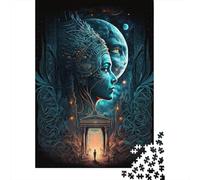 500 Puzzles Dieu de la Sagesse 2 pour Adultes et Adolescents, Jeux en Bois, Cadeaux de Noël, 500 pièces (52 x 38 cm)