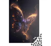 500 Puzzles Papillons Animaux Totems pour Adultes et Adolescents, Puzzles en Bois, Jeux familiaux, Cadeaux de Noël, 500 pièces (52 x 38 cm)