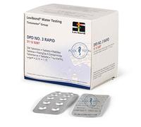 500 Rapid comprimés (50 bandes) by piscine Total | qualité de la marque LOVI Bond tintometer | comprimés de rechange pour piscine Testeur manuelle (schüttel Box) DPD 3 Rapid