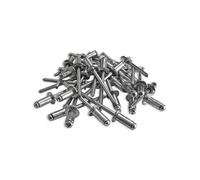 500 rivets alu tete standard de 4.8 x 10 tige acier -