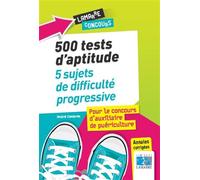 500 tests du concours d'AP 5 sujets de difficulté progressive. - André Combres - Lamarre - broché - Scolaire / Universitaire