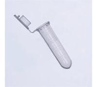 500 tubes à essai miniatures de laboratoire en plastique 2 ml avec bouchon pression transparent et graduation, par sachet Haute puissance