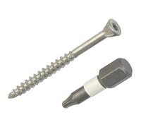500 vis plancher à tête fraisée argent TX avec embout Spax Wirox 3,5 x 45mm