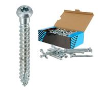 500 Vis pour connecteurs - CSA - Spéciales sabots de charpente - Tête Torx - Pointe anti fendage - épaulement large - diam 5mm (Longueur (mm) - 35)