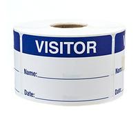 500 visiteur Pass/étiquettes d'identification Stickers/écriture facile sur