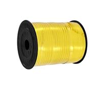 500 Yard Brillant Ruban Ballon, Ficelle pour Ballon, Cadeau Rubans Laser Curling, Fil Ballons Anniversaire pour Décoratif Cadeau Accessoire De Décoration&Bricolage Et Ballon (Or)