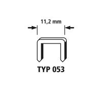 Wolfcraft Agrafes 7032100 - 5000 agrafes larges 8 mm Type 053 acier trempé