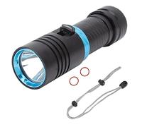 5000 Lumières de Plongée, 5000LM Lampe de Poche de Plongée IPX8 100m sous-Marine étanche Professionnelle Latarka do Nurkowania Duiklamp Lampe de Secours de Plongée Infiniment