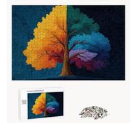 5000 Pièces Puzzle Adulte - Fabrication en Bois Robuste (Pièces Standards) - Arbre & Art - 181x105cm - Décoration Murale et Détente - Article de Loisir Créatif pour Les 14 Ans et Plus P3#34