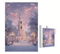 5000 Pièces Puzzle Adulte - Fabrication en Bois Robuste (Pièces Standards) - Hiver & Architecture - 181x105cm - Décoration Murale et Détente - Article de Loisir Créatif pour les 14 Ans et Plus P3#1196