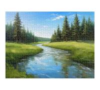 5000 Pièces Puzzle Adulte Paysage & Vert Puzzle en Bois Robuste 1T#149