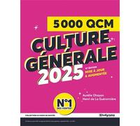 5000 QCM de culture générale 2025