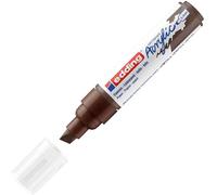 5000 Wide Acrylic Marker - Black - 1 Waterproof Acrylic Pen - Wide Chisel Tip 5-10 Mm