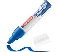 5000 Wide Acrylic Marker - Black - 1 Waterproof Acrylic Pen - Wide Chisel Tip 5-10 Mm