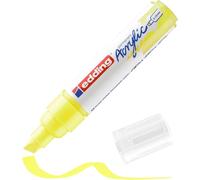 5000 Wide Acrylic Marker - Black - 1 Waterproof Acrylic Pen - Wide Chisel Tip 5-10 Mm
