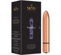 Skyn Mini vibromasseur Thrill – Stimulateur du clitoris, discret – Or rose