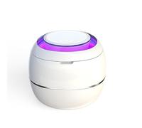 50000Hz Ultrasonic Cleaner, 250ML Dental Pod - Nettoyant Ultrason avec 6 UV Lampe pour Prothèses Dentaires, Gouttière Dentaire, Retainer, Bijoux (Blanc)