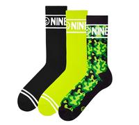 [5000350103] Zooksy Pack 3 Paires Chaussettes Sportives NINETIES Antidérapant...