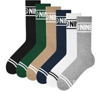 [5000440104] Zooksy Pack 6 Paires Chaussettes Sportives NINETIES Antidérapant...