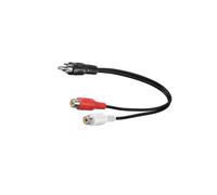 50005 Câble RCA Femelle x2,RCA Mâle 0,2m Goobay