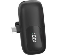 5000mAh LED Display Battery Pack Black