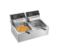 5000W 12L Friteuse Electrique Frites Acier Inoxydable Frites Commerciale