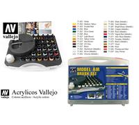 50012 Modèle Air 71172 Ensemble De Couleurs Et Aérographe